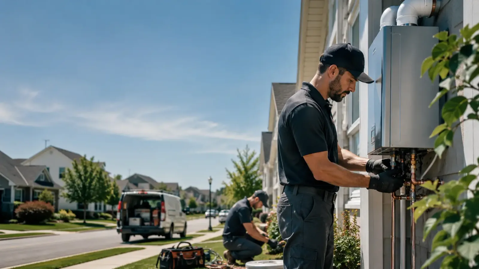 Tankless Water Heater Installation in Mint Hill, NC